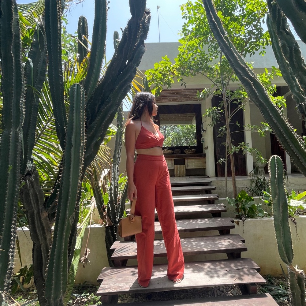Two piece pant set